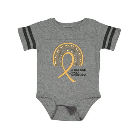 Inktastic Childhood Cancer Awareness Rainbow Ribbon with Hearts Gift Baby Boy or Baby Girl Bodysuit
Inktastic Childhood Cancer Awareness Rainbow Ribbon with Hearts Gift Baby Boy or Baby Girl Bodysuit