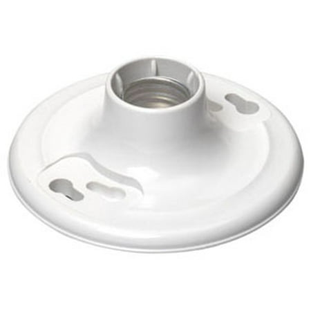 Leviton 8829-CW2 One-Piece Urea Outlet Box Mount Incandescent Lampholder White
Leviton 8829-CW2 One-Piece Urea Outlet Box Mount Incandescent Lampholder White