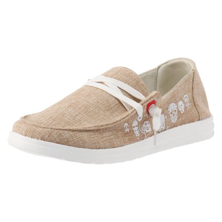 Casual Shoes for Women Women Flat Lazy Slip On Casual Shoes Halloween Style Fashion Soft Sole Breathable Casual Shoes Women Casual Shoes Canvas Khaki 38
Casual Shoes for Women Women Flat Lazy Slip On Casual Shoes Halloween Style Fashion Soft Sole Breathable Casual Shoes Women Casual Shoes Canvas Khaki 38