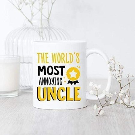 Most Annoying Uncle mug uncle Mug uncle Gift uncle Coffee Mug funny Uncle Gift cute Uncle Mug new Uncle Gift gift For Uncle Coffee Mug 11OZ Coffee Mug
Most Annoying Uncle mug uncle Mug uncle Gift uncle Coffee Mug funny Uncle Gift cute Uncle Mug new Uncle Gift gift For Uncle Coffee Mug 11OZ Coffee Mug