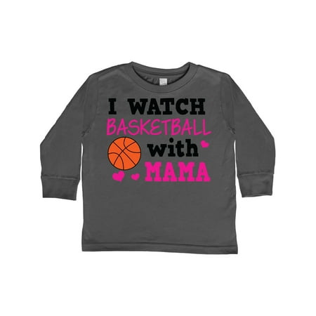 Inktastic I Watch Basketball with Mama Gift Toddler Toddler Girl Long Sleeve T-Shirt
Inktastic I Watch Basketball with Mama Gift Toddler Toddler Girl Long Sleeve T-Shirt