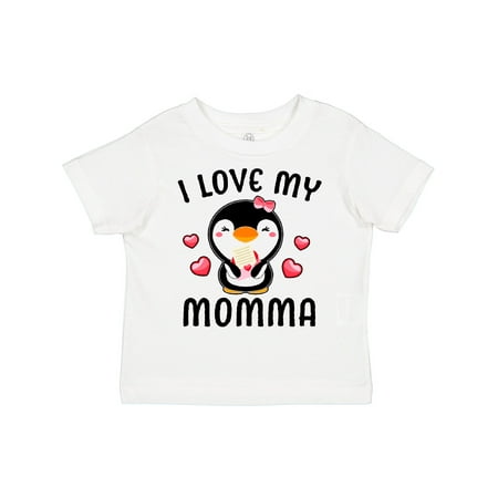 Inktastic I Love My Momma with Cute Penguin and Hearts Gift Toddler Toddler Girl T-Shirt
Inktastic I Love My Momma with Cute Penguin and Hearts Gift Toddler Toddler Girl T-Shirt