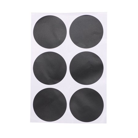 6pcs Chalkboard Labels Water Resistant Reusable Blackboard Sticker for Mason Jars Food Pantry Glass Bottle