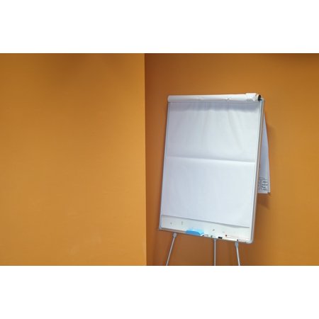 Framed Art for Your Wall Flip Chart Sheet Paper Presentation Chart Yellow 10x13 Frame