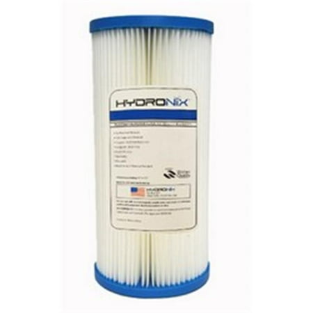 Hydronix HYDRONIX-SPC-45-1001 10 in. x 4.5 in. Pleated Sediment Water Filter 1 Micron
Hydronix HYDRONIX-SPC-45-1001 10 in. x 4.5 in. Pleated Sediment Water Filter 1 Micron