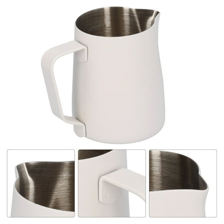 Frothing Pitcher Stainless Steel Convenient Milk Frothing Cup With Measurement Scales For Home Use 350ML
Frothing Pitcher Stainless Steel Convenient Milk Frothing Cup With Measurement Scales For Home Use 350ML