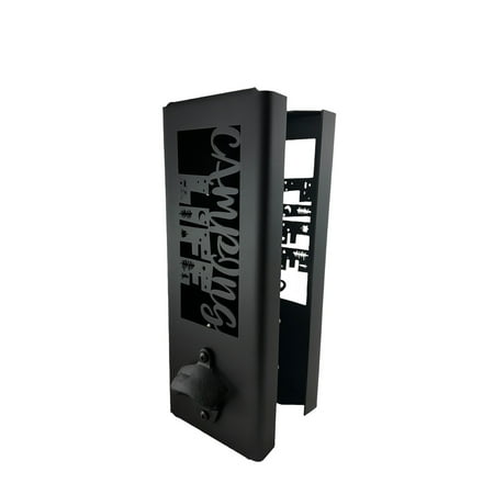 Custom Can Cooler Holder With Bottle Opener,Beer And Beverage Case Storage Rack With Open Bottle Storage rack