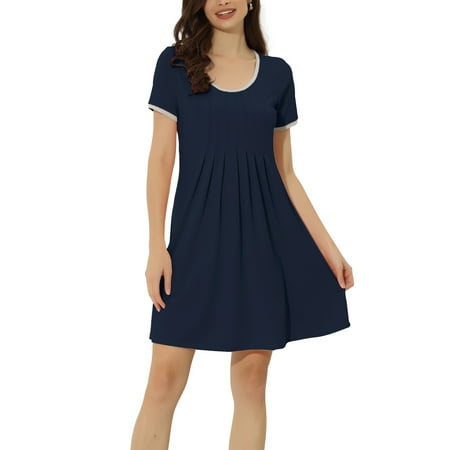 Unique Bargains Women s Sleepwear Pajama Dress Strtechy with Pockets Lounge Nightgown
Unique Bargains Women s Sleepwear Pajama Dress Strtechy with Pockets Lounge Nightgown