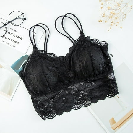 Knosfe Flowers Eyelash Wireless Bra for Women Lightly Lace Bralette Women s Breathable Comfort Bras
Knosfe Flowers Eyelash Wireless Bra for Women Lightly Lace Bralette Women s Breathable Comfort Bras