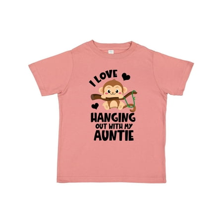 Inktastic Monkey I Love Hanging out with My Auntie Gift Toddler Boy or Toddler Girl T-Shirt
Inktastic Monkey I Love Hanging out with My Auntie Gift Toddler Boy or Toddler Girl T-Shirt