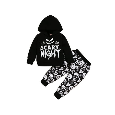 Kids Toddler Baby Boy Girl Outfits Halloween Hooded Top Pullover+Long Pants Trousers Clothes Set
Kids Toddler Baby Boy Girl Outfits Halloween Hooded Top Pullover+Long Pants Trousers Clothes Set