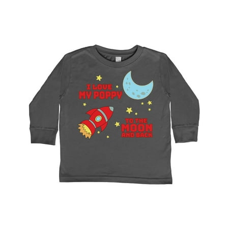 Inktastic I Love my Poppy to the Moon and Back Gift Toddler Boy or Toddler Girl Long Sleeve T-Shirt
Inktastic I Love my Poppy to the Moon and Back Gift Toddler Boy or Toddler Girl Long Sleeve T-Shirt