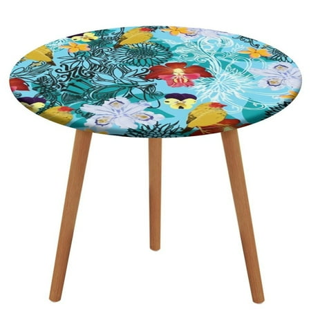 Bybiment Round Fitted Tablecloth with Elastic Edge Flower Pattern Decorative Tablecloth Table Cover 39 Inch
Bybiment Round Fitted Tablecloth with Elastic Edge Flower Pattern Decorative Tablecloth Table Cover 39 Inch