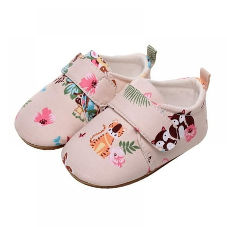 Newborn Baby Boys Girls Sneakers Soft Sole Rubber Infant First Walkers Floral Print Anti-Slip Cribster Shoes 0-18M
Newborn Baby Boys Girls Sneakers Soft Sole Rubber Infant First Walkers Floral Print Anti-Slip Cribster Shoes 0-18M