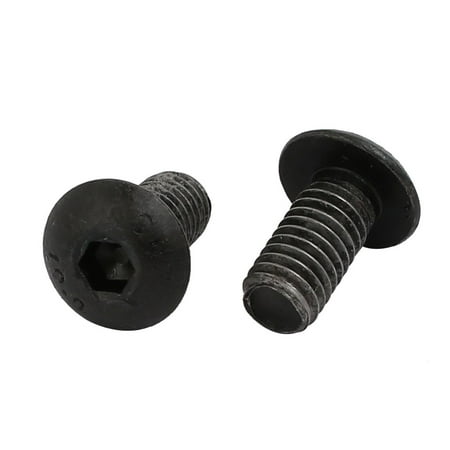 Uxcell M5x10mm 10.9 Grade Hex Socket Reverse Left Hand Thread Screw Bolt Black (2-pack)
Uxcell M5x10mm 10.9 Grade Hex Socket Reverse Left Hand Thread Screw Bolt Black (2-pack)
