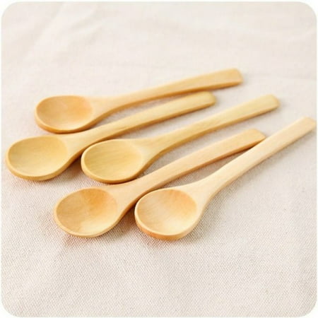 FACI 5 Piece Bamboo Kitchen Mini Wooden Spoons Spices Ice Cream Honey Spoon Utensils
FACI 5 Piece Bamboo Kitchen Mini Wooden Spoons Spices Ice Cream Honey Spoon Utensils