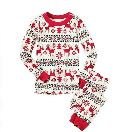 Family Matching Christmas Pajamas Long Sleeve Tops Pants Sleepwear Set Parent-Child Homewear New
Family Matching Christmas Pajamas Long Sleeve Tops Pants Sleepwear Set Parent-Child Homewear New