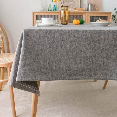 UMMH Faux Linen Rectangle Tablecloth 55x87 Inch Stain and Wrinkle Resistant Washable Polyester Table Cloth Square Table Cover Heavy Weight Soft Tablecloths Machine Washable
UMMH Faux Linen Rectangle Tablecloth 55x87 Inch Stain and Wrinkle Resistant Washable Polyester Table Cloth Square Table Cover Heavy Weight Soft Tablecloths Machine Washable