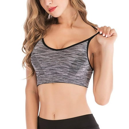 Sports Bras For Womens Sports Bra Mid Impact Yoga Bra Padded Exercise Fitness Blockout Vest Top
Sports Bras For Womens Sports Bra Mid Impact Yoga Bra Padded Exercise Fitness Blockout Vest Top