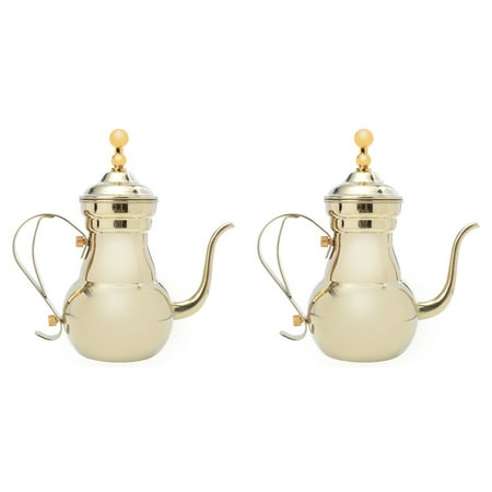 Bestonzon 2pcs Household Coffee Pot Stainless Steel Filter Pot Long Narrow Spout Kettle Tea Pot
Bestonzon 2pcs Household Coffee Pot Stainless Steel Filter Pot Long Narrow Spout Kettle Tea Pot