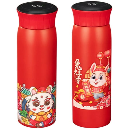 FRCOLOR 2pcs Stainless Steel Vacuum Insulated Water Bottle Rabbit Year Bottle Year of The Rabbit Gift
FRCOLOR 2pcs Stainless Steel Vacuum Insulated Water Bottle Rabbit Year Bottle Year of The Rabbit Gift