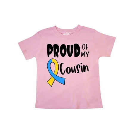Inktastic Proud of my Cousin Down Syndrome Awareness Gift Toddler Boy or Toddler Girl T-Shirt
Inktastic Proud of my Cousin Down Syndrome Awareness Gift Toddler Boy or Toddler Girl T-Shirt