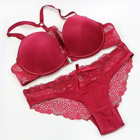 Zpanxa Women s Lingerie Set Sexy Lace Bra and Panties Summer Thin Lingerie Set Red S
Zpanxa Women s Lingerie Set Sexy Lace Bra and Panties Summer Thin Lingerie Set Red S