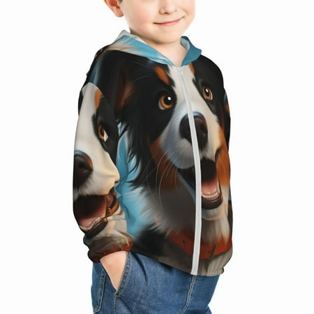 Uemuo Playful Smile Cute Dog Pattern Rash Guard for Boys Girls Long Sleeve Swim Shirts UPF 50+ UV Sun Protection Hooded Fishing Shirt with Pocket for Kid-4 Years
Uemuo Playful Smile Cute Dog Pattern Rash Guard for Boys Girls Long Sleeve Swim Shirts UPF 50+ UV Sun Protection Hooded Fishing Shirt with Pocket for Kid-4 Years