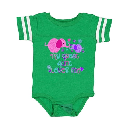 Inktastic My Great Aunt Loves Me- Cute Elephants Gift Baby Boy or Baby Girl Bodysuit
Inktastic My Great Aunt Loves Me- Cute Elephants Gift Baby Boy or Baby Girl Bodysuit