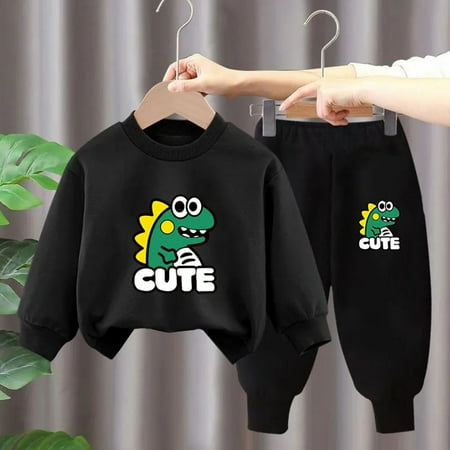 Spazoro Toddler Girls Outfits Sets Sweatshirts and Pants Warm 2PC Fall and Winter Active Wear Clothes Sets for Baby Kids Girls Black Size 6 T
Spazoro Toddler Girls Outfits Sets Sweatshirts and Pants Warm 2PC Fall and Winter Active Wear Clothes Sets for Baby Kids Girls Black Size 6 T