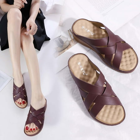 Summer Savings Clearance 2023!AXXD Beach Sandals for Women Sandals Cross Massage Slope Heel Slippers For Teachers Clearance Size 9
Summer Savings Clearance 2023!AXXD Beach Sandals for Women Sandals Cross Massage Slope Heel Slippers For Teachers Clearance Size 9