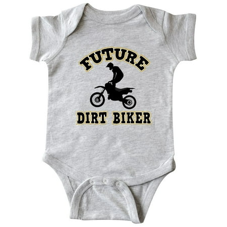 Inktastic Future Dirt Biker Sports Gift Baby Boy or Baby Girl Bodysuit
