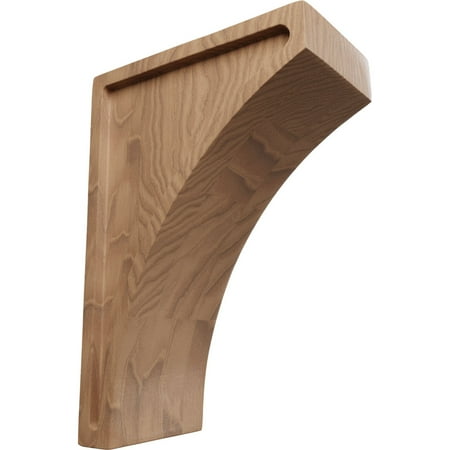 Ekena Millwork 3 W x 5 1/2 D x 8 H Medium Lawson Wood Corbel Mahogany