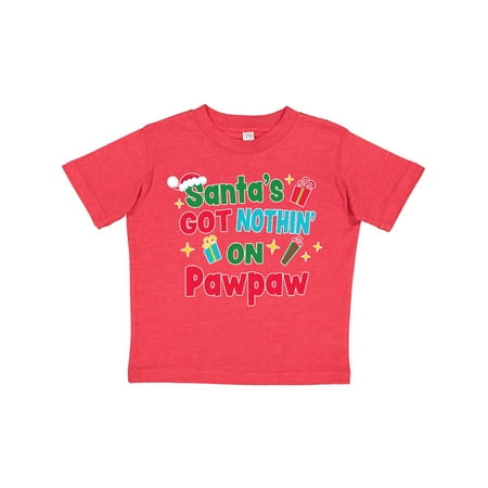 Inktastic Santa s Got Nothin on Pawpaw with Christmas Presents Gift Toddler Boy or Toddler Girl T-Shirt
Inktastic Santa s Got Nothin on Pawpaw with Christmas Presents Gift Toddler Boy or Toddler Girl T-Shirt