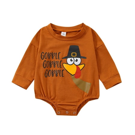 Baby Girl Boy Thanksgiving Turkey Long Sleeve Romper Casual Letter Print Bodysuit Festival Clothes
Baby Girl Boy Thanksgiving Turkey Long Sleeve Romper Casual Letter Print Bodysuit Festival Clothes