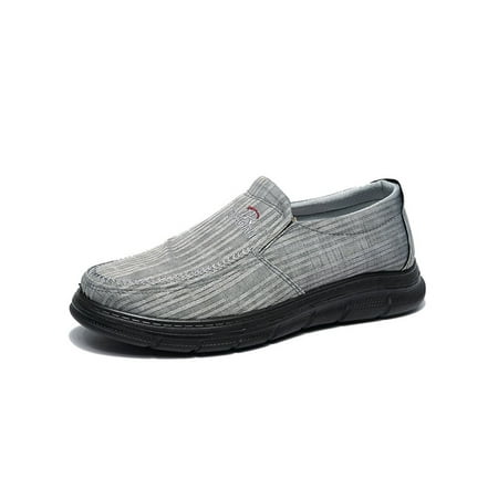 Sanviglor Mens Loafers Slip On Casual Shoes Canvas Boat Shoe Work Classic Breathable Flats Fashion Comfort Sneakers Gray-A 7
Sanviglor Mens Loafers Slip On Casual Shoes Canvas Boat Shoe Work Classic Breathable Flats Fashion Comfort Sneakers Gray-A 7