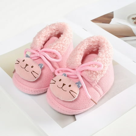 Baby Solid Color Cashmere Cotton Shoes Cartoon Soft Soled Toddler Shoes Baby Snow Boots
Baby Solid Color Cashmere Cotton Shoes Cartoon Soft Soled Toddler Shoes Baby Snow Boots