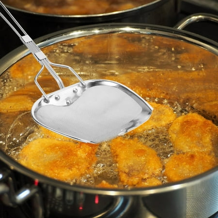 Stainless Steel Oil Strainer Stainless Steel Oil Strainer Mesh Colander Spoon Square Filter Soup Strainer Cooking Strainer Kitchen Tool
Stainless Steel Oil Strainer Stainless Steel Oil Strainer Mesh Colander Spoon Square Filter Soup Strainer Cooking Strainer Kitchen Tool