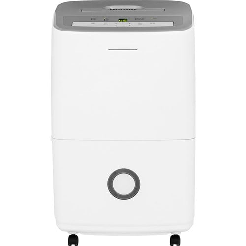 Frigidaire FFAD7033R1 70-Pint in 24 Hour Capacity Dehumidifier With Effortless Humidity Control, White, With 13.1 Pint Water Container