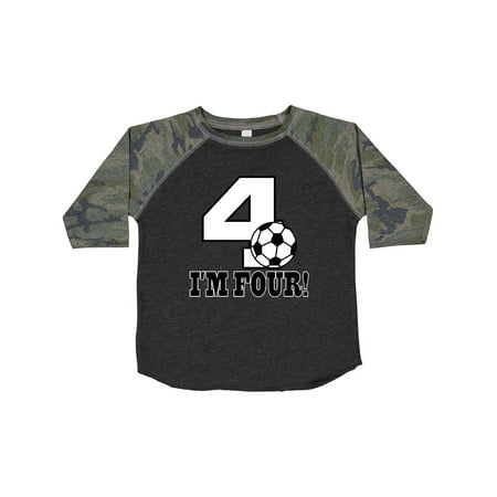 Inktastic 4th Birthday Soccer 4 Year Old Gift Toddler Boy or Toddler Girl T-Shirt
Inktastic 4th Birthday Soccer 4 Year Old Gift Toddler Boy or Toddler Girl T-Shirt