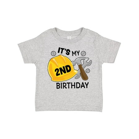 Inktastic Its My 2nd Birthday with Construction Tools Gift Toddler Boy Girl T-Shirt
Inktastic Its My 2nd Birthday with Construction Tools Gift Toddler Boy Girl T-Shirt