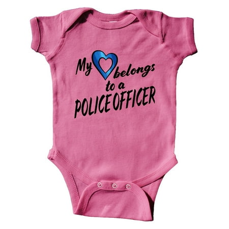 Inktastic My Heart Belongs to a Police Officer with Blue Heart Gift Baby Boy or Baby Girl Bodysuit
Inktastic My Heart Belongs to a Police Officer with Blue Heart Gift Baby Boy or Baby Girl Bodysuit