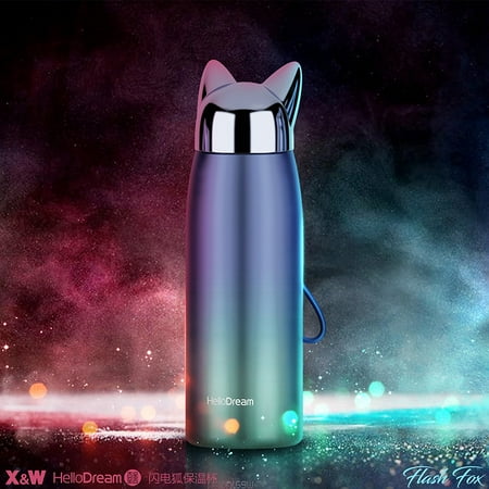Cat Insulated Water Bottle Stainless Steel Cute Thermoses for Kids Girls Leak-proof Coffee Travel Mug 300ML
Cat Insulated Water Bottle Stainless Steel Cute Thermoses for Kids Girls Leak-proof Coffee Travel Mug 300ML