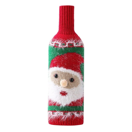 ZHUASHUM Wine Snowman Bottle Cover Bottle Christmas Knitted Wine Tree Cover Home Decor Wine Snowman Bottle Personalized Champagne Glasses
ZHUASHUM Wine Snowman Bottle Cover Bottle Christmas Knitted Wine Tree Cover Home Decor Wine Snowman Bottle Personalized Champagne Glasses