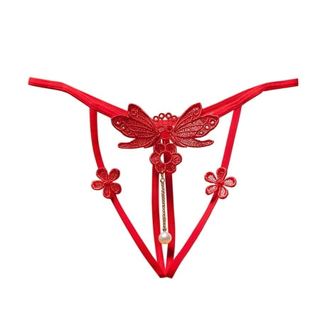 RPVATI Women s G-String Low Waisted G-String Thongs for Women Sexy Lace See Through Panties Floral Open Crotch Underwear
RPVATI Women s G-String Low Waisted G-String Thongs for Women Sexy Lace See Through Panties Floral Open Crotch Underwear