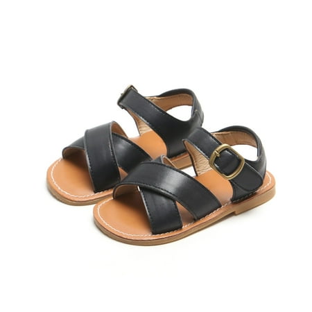 ESTINE Toddler Girl Open Toe Lightweight Summer Female Casual Dress Sandals - Black 6M
ESTINE Toddler Girl Open Toe Lightweight Summer Female Casual Dress Sandals - Black 6M