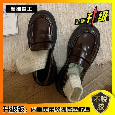 French style platform retro British style loafers women‘s spring new Japanese preppy style shoes single-layer shoes
French style platform retro British style loafers women‘s spring new Japanese preppy style shoes single-layer shoes