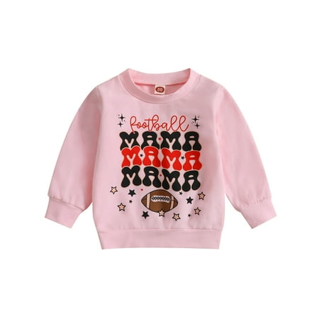 sdghg Toddler Baby Girls Christmas Sweatshirt Long Sleeve Football Print Loose Pullover Tops
sdghg Toddler Baby Girls Christmas Sweatshirt Long Sleeve Football Print Loose Pullover Tops