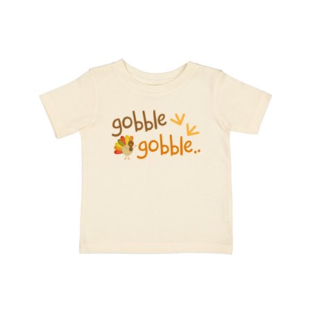 Inktastic Gobble Gobble Thanksgiving Gift Baby Boy or Baby Girl T-Shirt