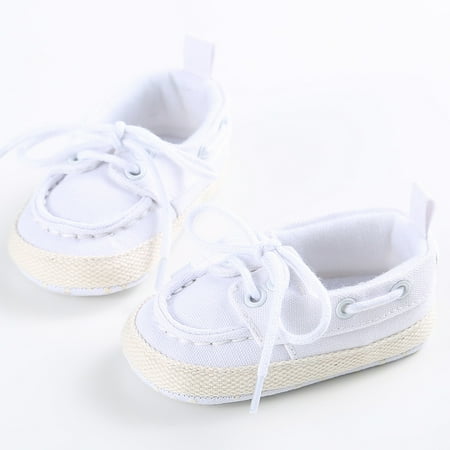 Toddler Sneakers Soft Sole Non-slip Lace Up Canvas Shoes First Walkers Crib Shoes For Baby Girls And Boys
Toddler Sneakers Soft Sole Non-slip Lace Up Canvas Shoes First Walkers Crib Shoes For Baby Girls And Boys
